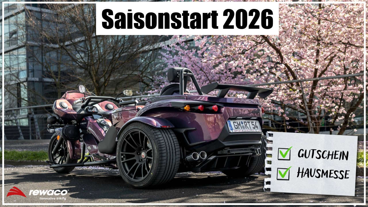 rewaco Saisonstart 2026 mit Hinweis auf Gutscheinaktion und Hausmesse